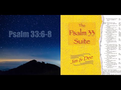 Psalm 33:6-8 - Live acoustic version - Jim & Dee Patton