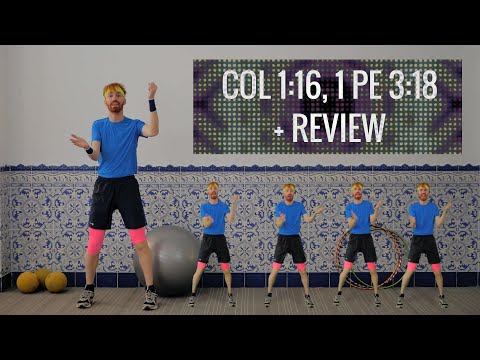 Colossians 1:16, 1 Peter 3:18 and Review (Memory Verses: Why Talk About Jesus Parts 1, 2, 3)