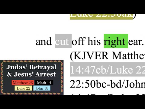 638. Peter Cuts Off Malchus' Ear. Matthew 26:51, Mark 14:47, Luke 22:50, John 18:10