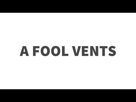 Proverbs 29:11 | A Fool Vents