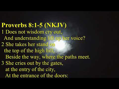 Proverbs 8:1-5