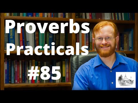Proverbs Practicals 85 - Proverbs 20:5 -- Drawing Advice