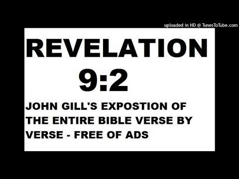 Revelation 9:2 John Gill's Exposition of the Entire Bible Verse by Verse