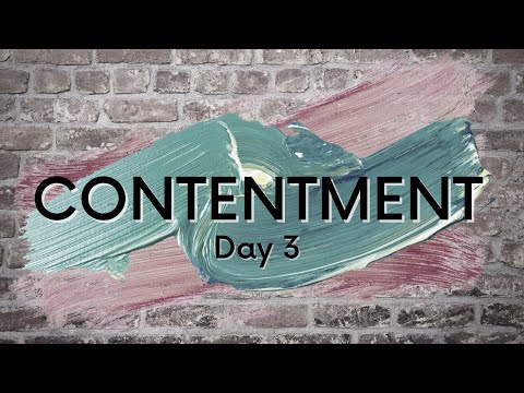 Contentment- Day 3 // 9 Minute Christian Guided Meditation // Matthew 6:31-33