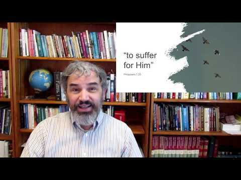 To Suffer For Him (a sermon based on Philippians 1:28-30)