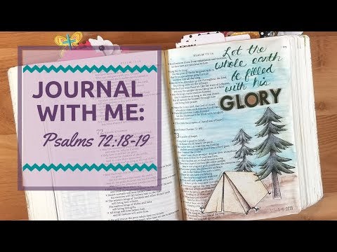 Bible Journaling: Psalm 72:18-19
