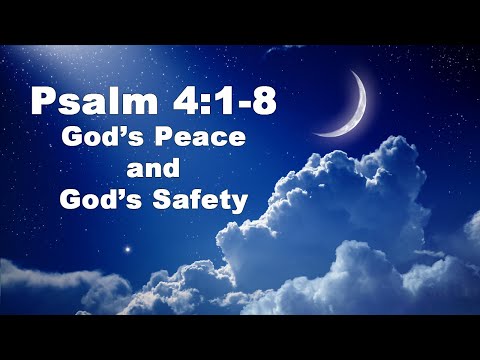 Home Fellowship Church - Sermon: Psalm 4:1-8 (5/31/2020)