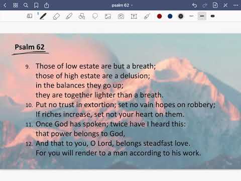 Psalm 62:12