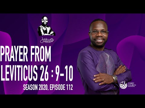 Prayer From Leviticus 26:9-10 | Bishop James Hansen-Sackey | Word Of Hope
