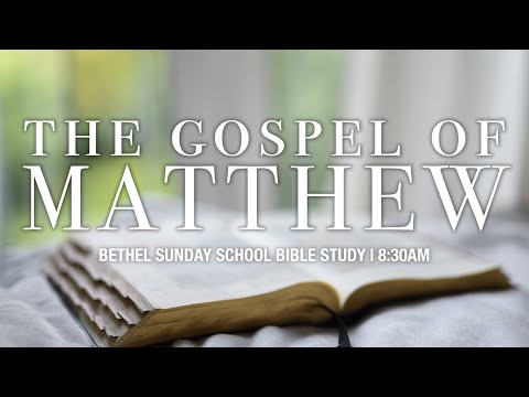 Bethel Sunday School | 20th February 2022 | Matthew 2:19-23