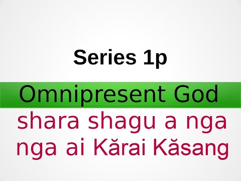 Psalm 139:7-10, Jeremiah 23:23-24, Scriptures, Series 1p: "With the Scriptures - Omnipresent God"