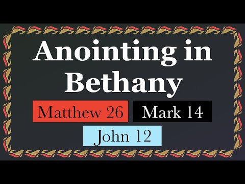 482. Six Days Or Two Days? Before Passover. Matthew 26:6, Mark 14:3, John 12:1