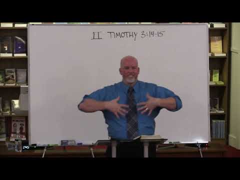 2 Timothy 3:14-15 - Continue Thou