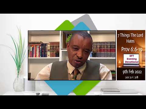 Seven Things The Lord Hates (Prov 6:16-19)  - Part 3