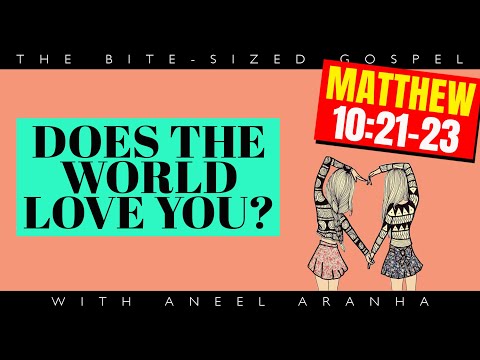 The Bite-Sized Gospel with Aneel Aranha — Matthew 10:21-23
