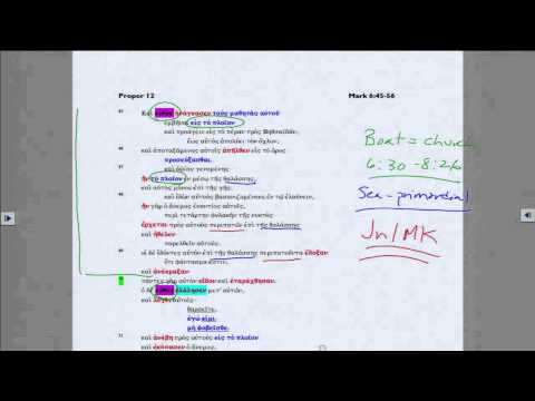 Lectionary Podcast - Proper 12 - Series B - Mark 6:45-56 with Dr. Arthur Just