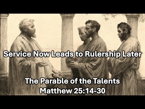 Sunday Sermon 8/25/24 - Service Now Leads To Rulership Later