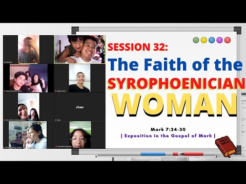 THE FAITH OF THE SYROPHOENICIAN WOMAN | Mark 7:24-30 | TRIBES PHILIPPINES