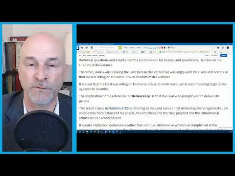 Lesson 57-Habakkuk 3:8-Sunday March 7, 2021