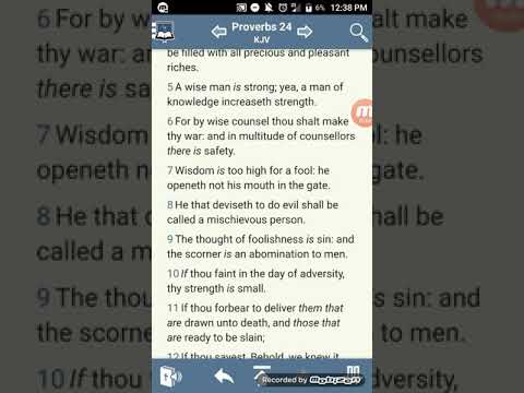 If thou faint in the day of adversity (Proverbs 24:10)