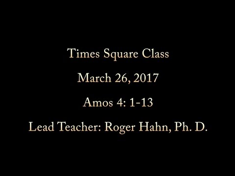 Amos 4:1-13