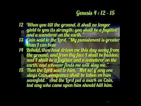Genesis 4 : 12 - 15