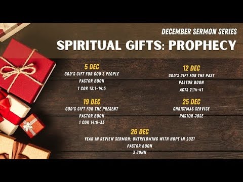 The Christmas Prophecy (Isaiah 9:2-7; 11:2-10). Christmas Day 2021 A.D.