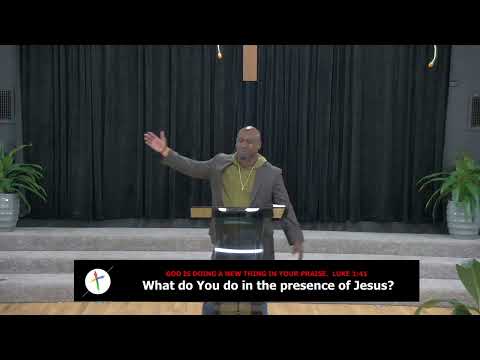 God is doing a new thing in your praise // Luke 1:41 // Pastor Dallas Blacklock