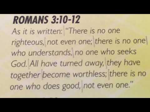 T&T Grace in Action 1.3 Gold Romans 3:10-12 NIV