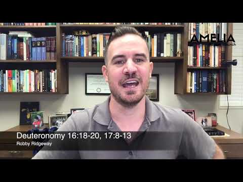 Devotional • Wednesday 5.19.2021 • Deuteronomy 16:18-20, 17:8-13