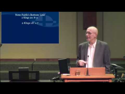 2 Kings 20:8-11 - Note Faith's Bottom Line