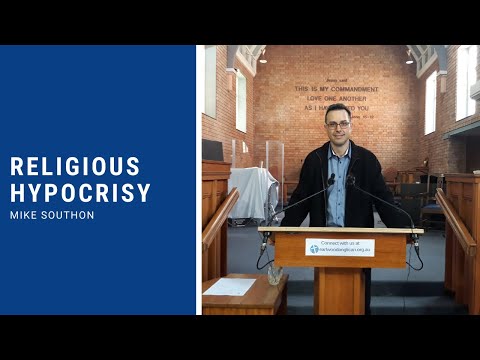 Jeremiah 7:1-11 Sermon - Mike Southon - Religious Hypocrisy