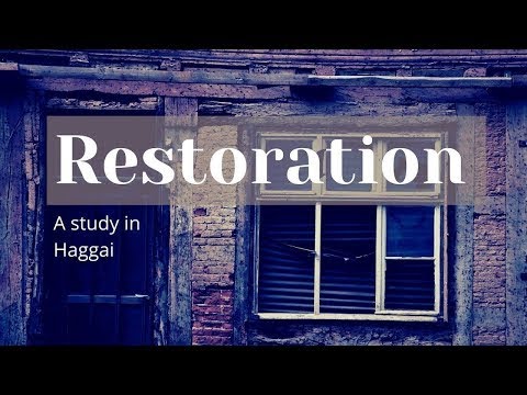 Kirkliston Community Church - 27 June 2021 -  Haggai 2:20-23