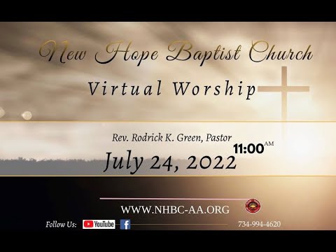 July 24, 2022 Sermon: "Not Guilty" (Romans  8:1 - 6)