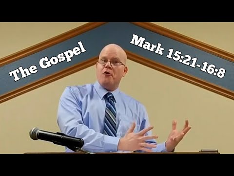 Mark 15:21-16:8 - The Gospel - Matthew Smart - Sunday Service