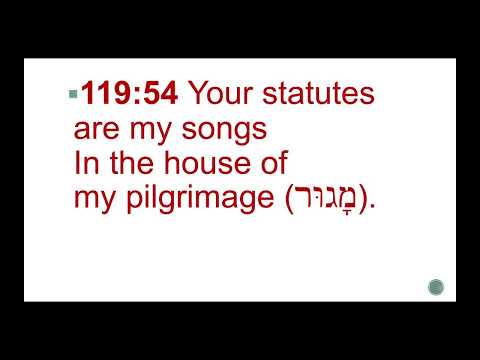 "I wait for Your word" (Psalm 119:73-80) 5/22/2022