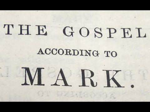 Book of Mark 2:13- 23 by Mark Bourne