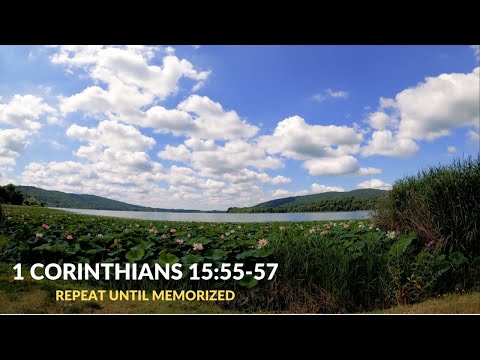 O death, where is thy sting [CAN YOU MEMORIZE 1 CORINTHIANS 15:55-57 WITHIN 8 MINUTES?]