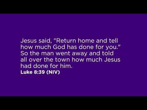 Verse of the Day-Luke 8:39 (NIV)