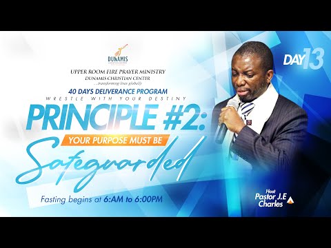 DAY 13: Prayers to Recover your Destiny with Pastor J.E Charles | Gen 32: 24-32 | Monday Oct 18th