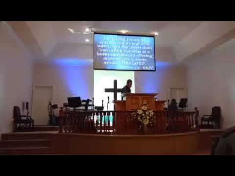 Clip from the Sermon The Worship in Water Baptism by Pastor Brent Lewis 04032016
