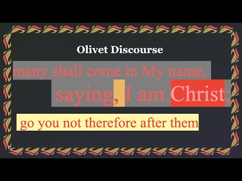559. Be No Deceived. They Will Deceive Many. Matthew 24:4-5, Mark 13:5-6, Luke 21:8