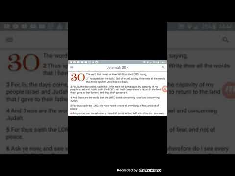 Scripture Of The Day: Jeremiah 30:16
