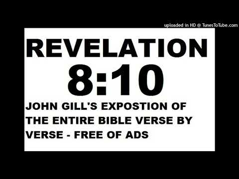 Revelation 8:10 by John Gill - Exposition of the Entire Bible Verse by Verse
