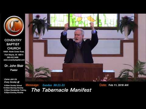 [Exodus  38:21-31]  The Tabernacle Manifest