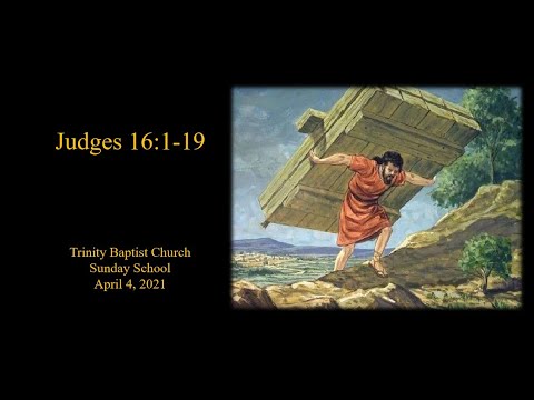 Judges 16:1-19