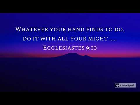 Ecclesiastes 9:10