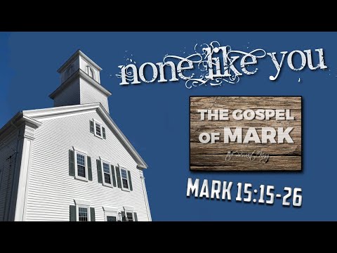 A Message from Mark 15:15-26 "Innocent for the Guilty"