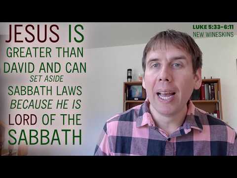 Luke 5:33-6:11 In Three Minutes, "New Wineskins"