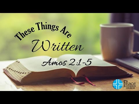 TTAW - Amos 2:1-5